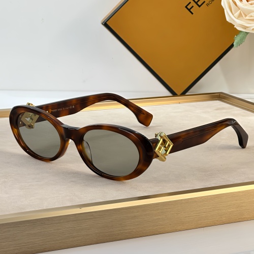 Cheap Fendi AAA Quality Sunglasses #1233581 Replica Wholesale [$60.00 USD] [ITEM#1233581] on Replica Fendi AAA Quality Sunglasses