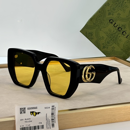 Cheap Gucci AAA Quality Sunglasses #1233668 Replica Wholesale [$60.00 USD] [ITEM#1233668] on Replica Gucci AAA Quality Sunglasses