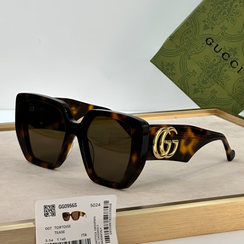 Cheap Gucci AAA Quality Sunglasses #1233672 Replica Wholesale [$60.00 USD] [ITEM#1233672] on Replica Gucci AAA Quality Sunglasses