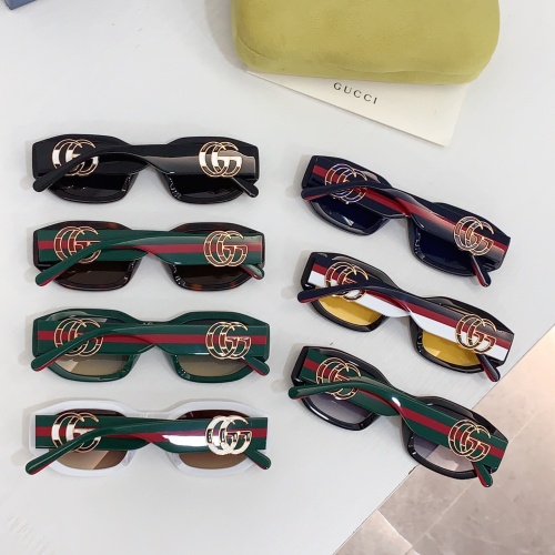 Cheap Gucci AAA Quality Sunglasses #1233676 Replica Wholesale [$60.00 USD] [ITEM#1233676] on Replica Gucci AAA Quality Sunglasses