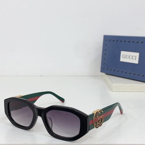 Cheap Gucci AAA Quality Sunglasses #1233677 Replica Wholesale [$60.00 USD] [ITEM#1233677] on Replica Gucci AAA Quality Sunglasses