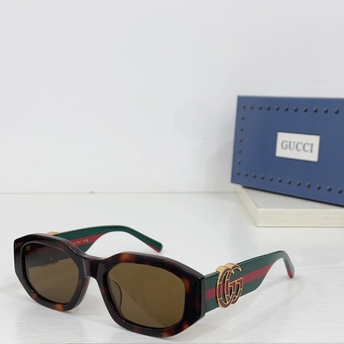 Cheap Gucci AAA Quality Sunglasses #1233678 Replica Wholesale [$60.00 USD] [ITEM#1233678] on Replica 