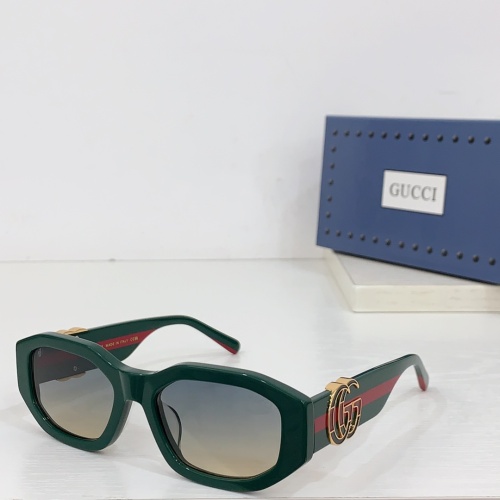 Cheap Gucci AAA Quality Sunglasses #1233681 Replica Wholesale [$60.00 USD] [ITEM#1233681] on Replica Gucci AAA Quality Sunglasses