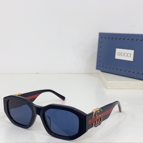 Cheap Gucci AAA Quality Sunglasses #1233682 Replica Wholesale [$60.00 USD] [ITEM#1233682] on Replica Gucci AAA Quality Sunglasses