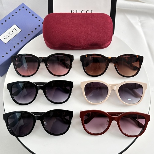 Cheap Gucci AAA Quality Sunglasses #1233689 Replica Wholesale [$52.00 USD] [ITEM#1233689] on Replica Gucci AAA Quality Sunglasses