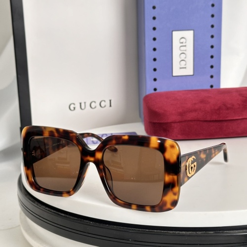 Cheap Gucci AAA Quality Sunglasses #1233708 Replica Wholesale [$56.00 USD] [ITEM#1233708] on Replica Gucci AAA Quality Sunglasses