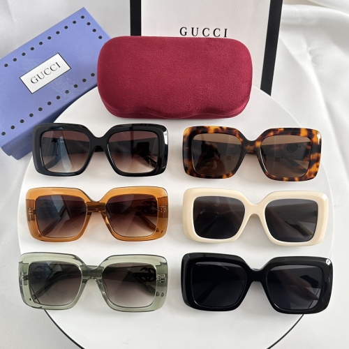 Cheap Gucci AAA Quality Sunglasses #1233708 Replica Wholesale [$56.00 USD] [ITEM#1233708] on Replica Gucci AAA Quality Sunglasses