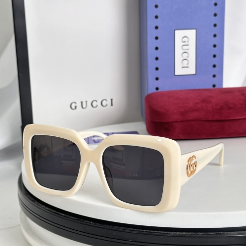 Cheap Gucci AAA Quality Sunglasses #1233711 Replica Wholesale [$56.00 USD] [ITEM#1233711] on Replica Gucci AAA Quality Sunglasses