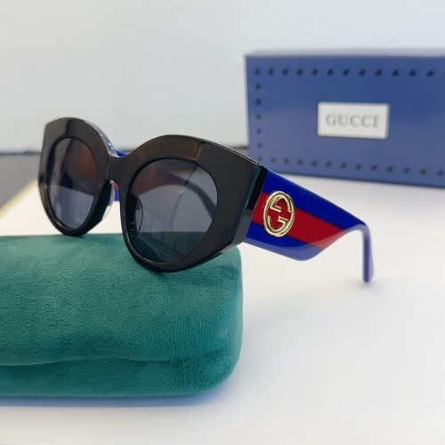 Cheap Gucci AAA Quality Sunglasses #1233721 Replica Wholesale [$60.00 USD] [ITEM#1233721] on Replica Gucci AAA Quality Sunglasses