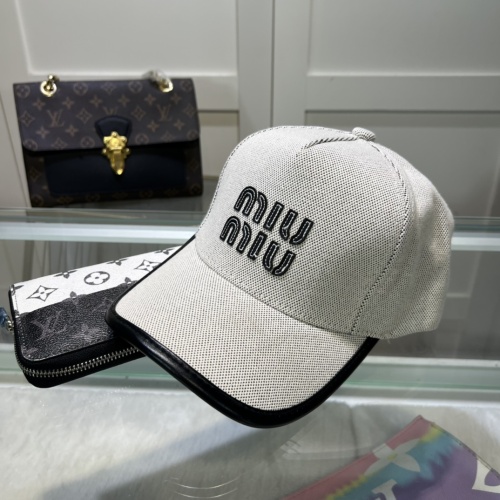 Cheap MIU MIU Caps #1233725 Replica Wholesale [$25.00 USD] [ITEM#1233725] on Replica MIU MIU Caps