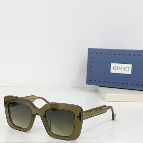 Cheap Gucci AAA Quality Sunglasses #1233727 Replica Wholesale [$60.00 USD] [ITEM#1233727] on Replica Gucci AAA Quality Sunglasses