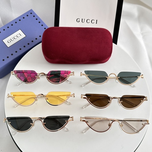 Cheap Gucci AAA Quality Sunglasses #1233736 Replica Wholesale [$52.00 USD] [ITEM#1233736] on Replica Gucci AAA Quality Sunglasses