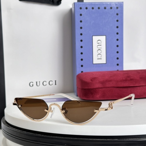 Cheap Gucci AAA Quality Sunglasses #1233739 Replica Wholesale [$52.00 USD] [ITEM#1233739] on Replica Gucci AAA Quality Sunglasses