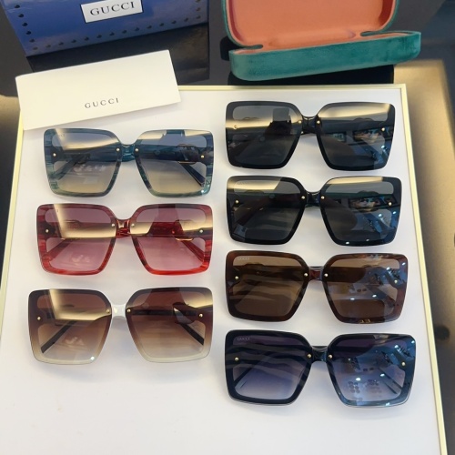 Cheap Gucci AAA Quality Sunglasses #1233748 Replica Wholesale [$60.00 USD] [ITEM#1233748] on Replica Gucci AAA Quality Sunglasses