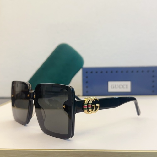 Cheap Gucci AAA Quality Sunglasses #1233751 Replica Wholesale [$60.00 USD] [ITEM#1233751] on Replica Gucci AAA Quality Sunglasses