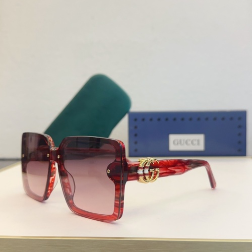 Cheap Gucci AAA Quality Sunglasses #1233754 Replica Wholesale [$60.00 USD] [ITEM#1233754] on Replica Gucci AAA Quality Sunglasses