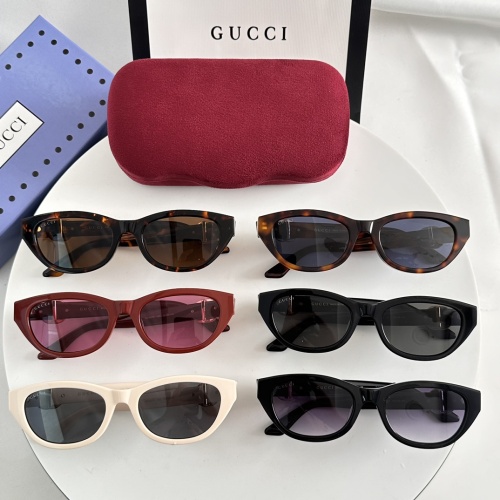 Cheap Gucci AAA Quality Sunglasses #1233758 Replica Wholesale [$52.00 USD] [ITEM#1233758] on Replica Gucci AAA Quality Sunglasses