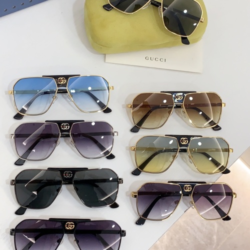 Cheap Gucci AAA Quality Sunglasses #1233771 Replica Wholesale [$60.00 USD] [ITEM#1233771] on Replica Gucci AAA Quality Sunglasses