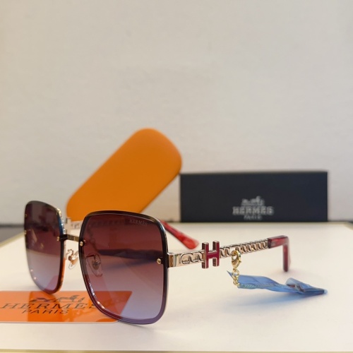 Hermes AAA Quality Sunglasses #1233812