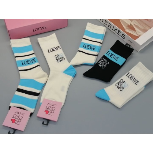 Cheap Loewe Socks #1233841 Replica Wholesale [$27.00 USD] [ITEM#1233841] on Replica Loewe Socks