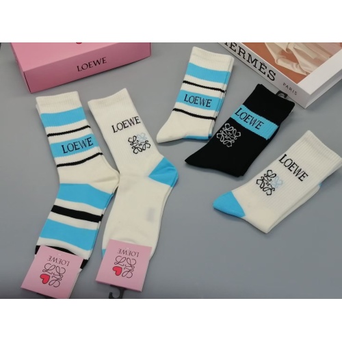 Cheap Loewe Socks #1233841 Replica Wholesale [$27.00 USD] [ITEM#1233841] on Replica Loewe Socks