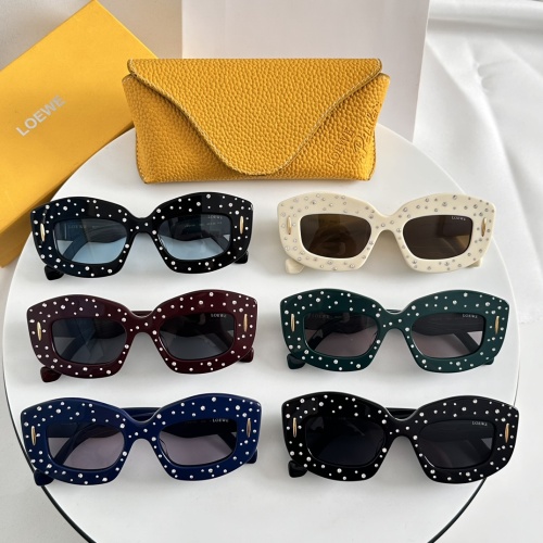 Cheap LOEWE AAA Quality Sunglasses #1234022 Replica Wholesale [$60.00 USD] [ITEM#1234022] on Replica LOEWE AAA Quality Sunglasses