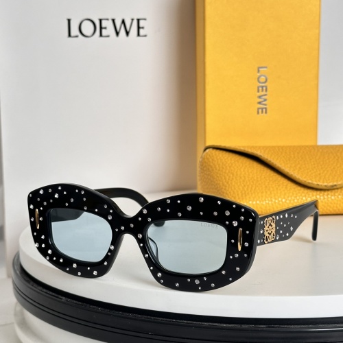 Cheap LOEWE AAA Quality Sunglasses #1234023 Replica Wholesale [$60.00 USD] [ITEM#1234023] on Replica LOEWE AAA Quality Sunglasses