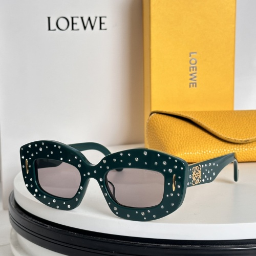 Cheap LOEWE AAA Quality Sunglasses #1234024 Replica Wholesale [$60.00 USD] [ITEM#1234024] on Replica LOEWE AAA Quality Sunglasses