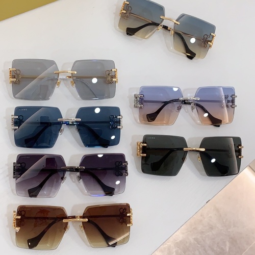 Cheap LOEWE AAA Quality Sunglasses #1234044 Replica Wholesale [$60.00 USD] [ITEM#1234044] on Replica LOEWE AAA Quality Sunglasses