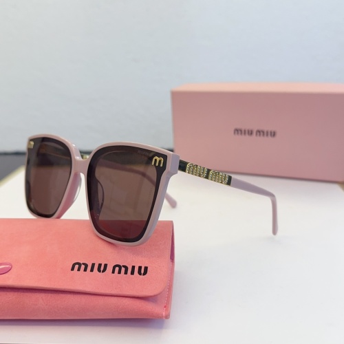 Cheap MIU MIU AAA Quality Sunglasses #1234077 Replica Wholesale [$64.00 USD] [ITEM#1234077] on Replica MIU MIU AAA Sunglasses