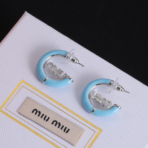 Cheap MIU MIU Earrings For Women #1234110 Replica Wholesale [$27.00 USD] [ITEM#1234110] on Replica MIU MIU Earrings