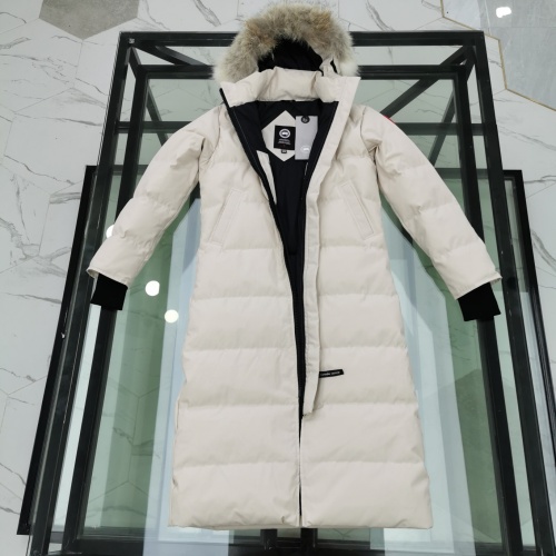 Cheap Canada Goose Down Feather Coat Long Sleeved For Unisex #1234323 Replica Wholesale [$170.00 USD] [ITEM#1234323] on Replica Canada Goose Down Feather Coat