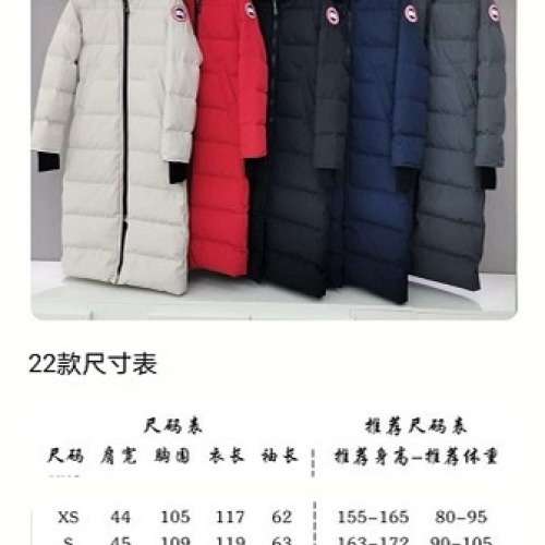 Cheap Canada Goose Down Feather Coat Long Sleeved For Unisex #1234324 Replica Wholesale [$170.00 USD] [ITEM#1234324] on Replica Canada Goose Down Feather Coat