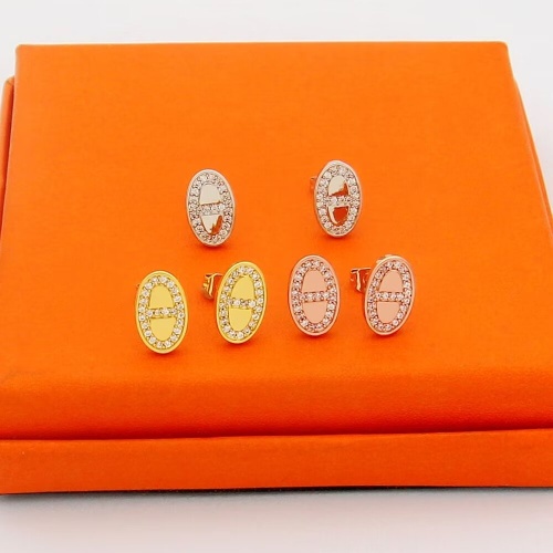 Cheap Hermes Earrings For Women #1234342 Replica Wholesale [$25.00 USD] [ITEM#1234342] on Replica Hermes Earrings