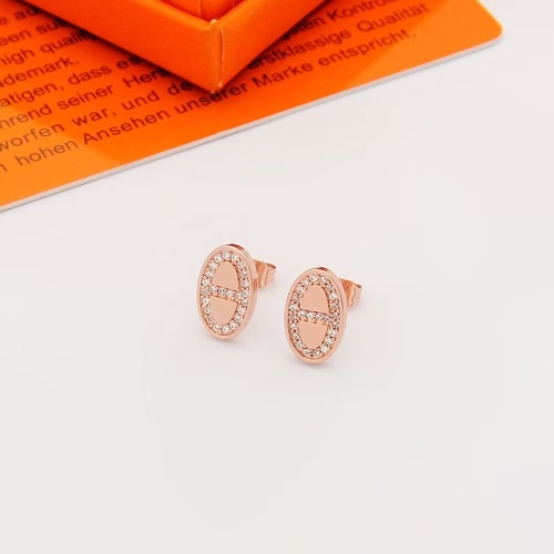 Cheap Hermes Earrings For Women #1234343 Replica Wholesale [$25.00 USD] [ITEM#1234343] on Replica Hermes Earrings