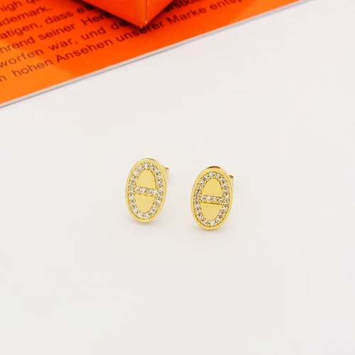 Cheap Hermes Earrings For Women #1234344 Replica Wholesale [$25.00 USD] [ITEM#1234344] on Replica Hermes Earrings