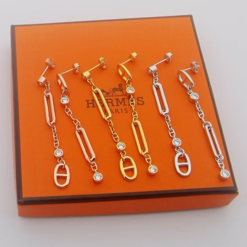 Cheap Hermes Earrings For Women #1234355 Replica Wholesale [$25.00 USD] [ITEM#1234355] on Replica Hermes Earrings