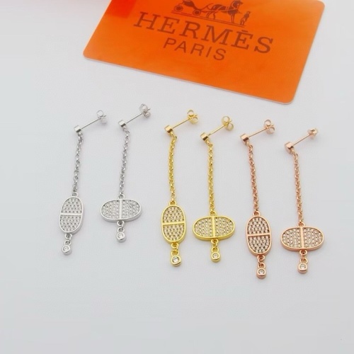 Cheap Hermes Earrings For Women #1234357 Replica Wholesale [$27.00 USD] [ITEM#1234357] on Replica Hermes Earrings