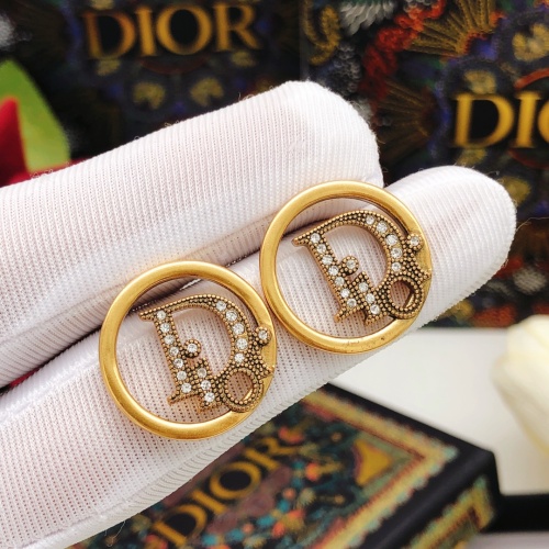 Cheap Christian Dior Earrings For Women #1234397 Replica Wholesale [$25.00 USD] [ITEM#1234397] on Replica Christian Dior Earrings