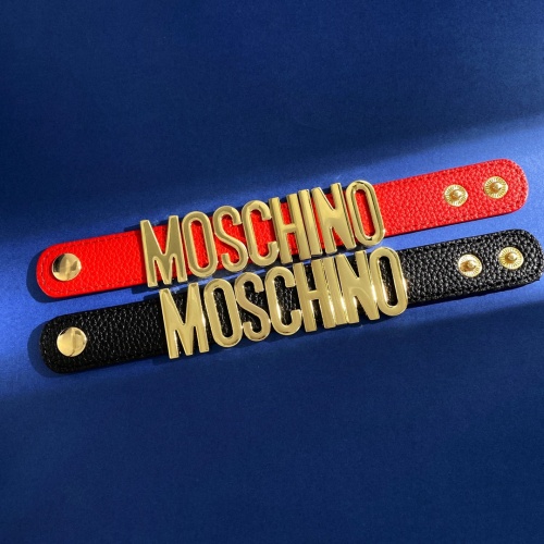 Cheap Moschino Bracelets #1234426 Replica Wholesale [$27.00 USD] [ITEM#1234426] on Replica Moschino Bracelets