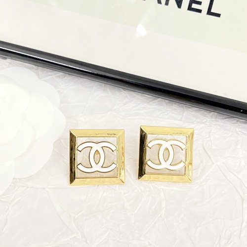 Cheap Chanel Earrings For Women #1234587 Replica Wholesale [$32.00 USD] [ITEM#1234587] on Replica Chanel Earrings