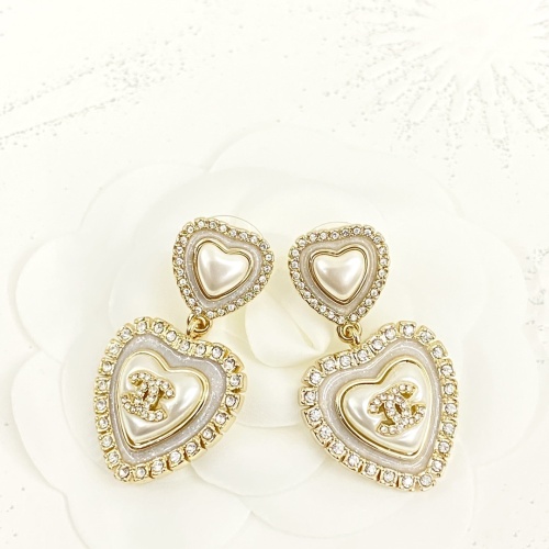 Cheap Chanel Earrings For Women #1234592 Replica Wholesale [$40.00 USD] [ITEM#1234592] on Replica Chanel Earrings