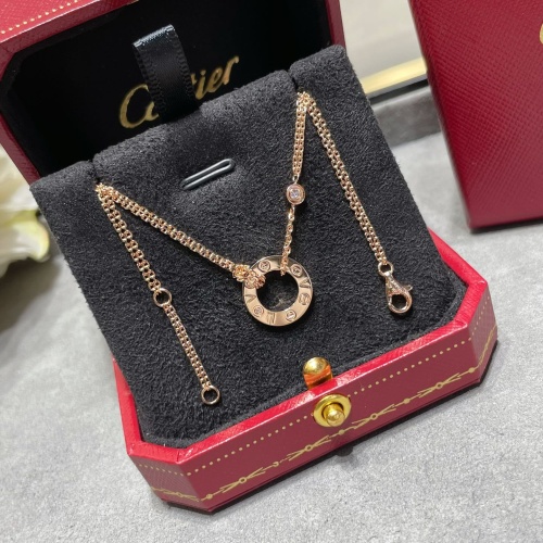 Cheap Cartier Necklaces #1234598 Replica Wholesale [$60.00 USD] [ITEM#1234598] on Replica Cartier Necklaces