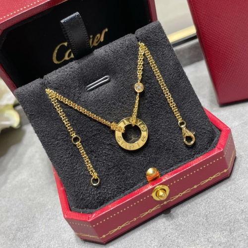 Cheap Cartier Necklaces #1234599 Replica Wholesale [$60.00 USD] [ITEM#1234599] on Replica Cartier Necklaces