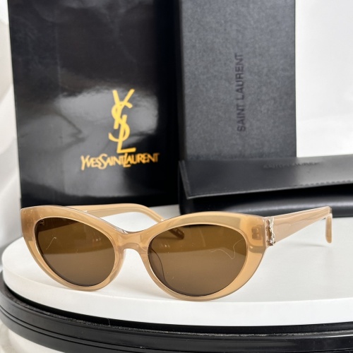 Cheap Yves Saint Laurent YSL AAA Quality Sunglasses #1234635 Replica Wholesale [$52.00 USD] [ITEM#1234635] on Replica Yves Saint Laurent YSL AAA Quality Sunglasses