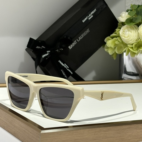 Cheap Yves Saint Laurent YSL AAA Quality Sunglasses #1234644 Replica Wholesale [$56.00 USD] [ITEM#1234644] on Replica Yves Saint Laurent YSL AAA Quality Sunglasses