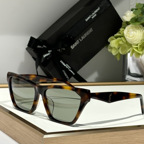 Cheap Yves Saint Laurent YSL AAA Quality Sunglasses #1234645 Replica Wholesale [$56.00 USD] [ITEM#1234645] on Replica Yves Saint Laurent YSL AAA Quality Sunglasses