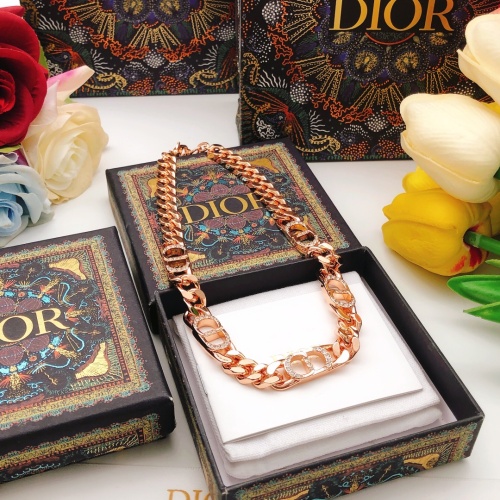 Cheap Christian Dior Necklaces #1234655 Replica Wholesale [$38.00 USD] [ITEM#1234655] on Replica Christian Dior Necklaces