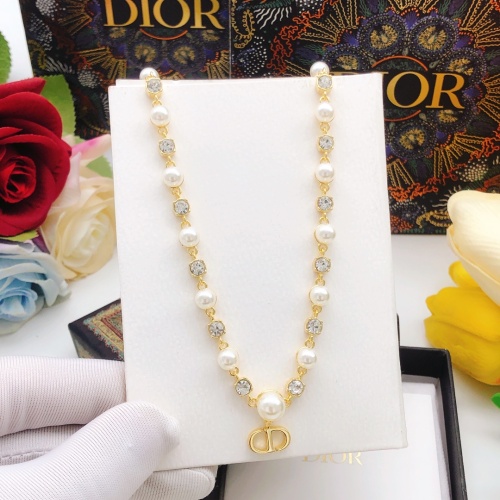 Cheap Christian Dior Necklaces For Women #1234656 Replica Wholesale [$38.00 USD] [ITEM#1234656] on Replica Christian Dior Necklaces