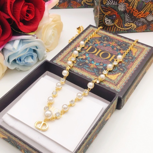 Cheap Christian Dior Necklaces For Women #1234656 Replica Wholesale [$38.00 USD] [ITEM#1234656] on Replica Christian Dior Necklaces